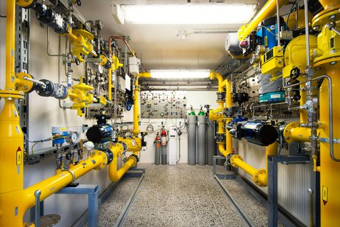 © energie schwaben Bioerdgasübergabestation Marktoffingen